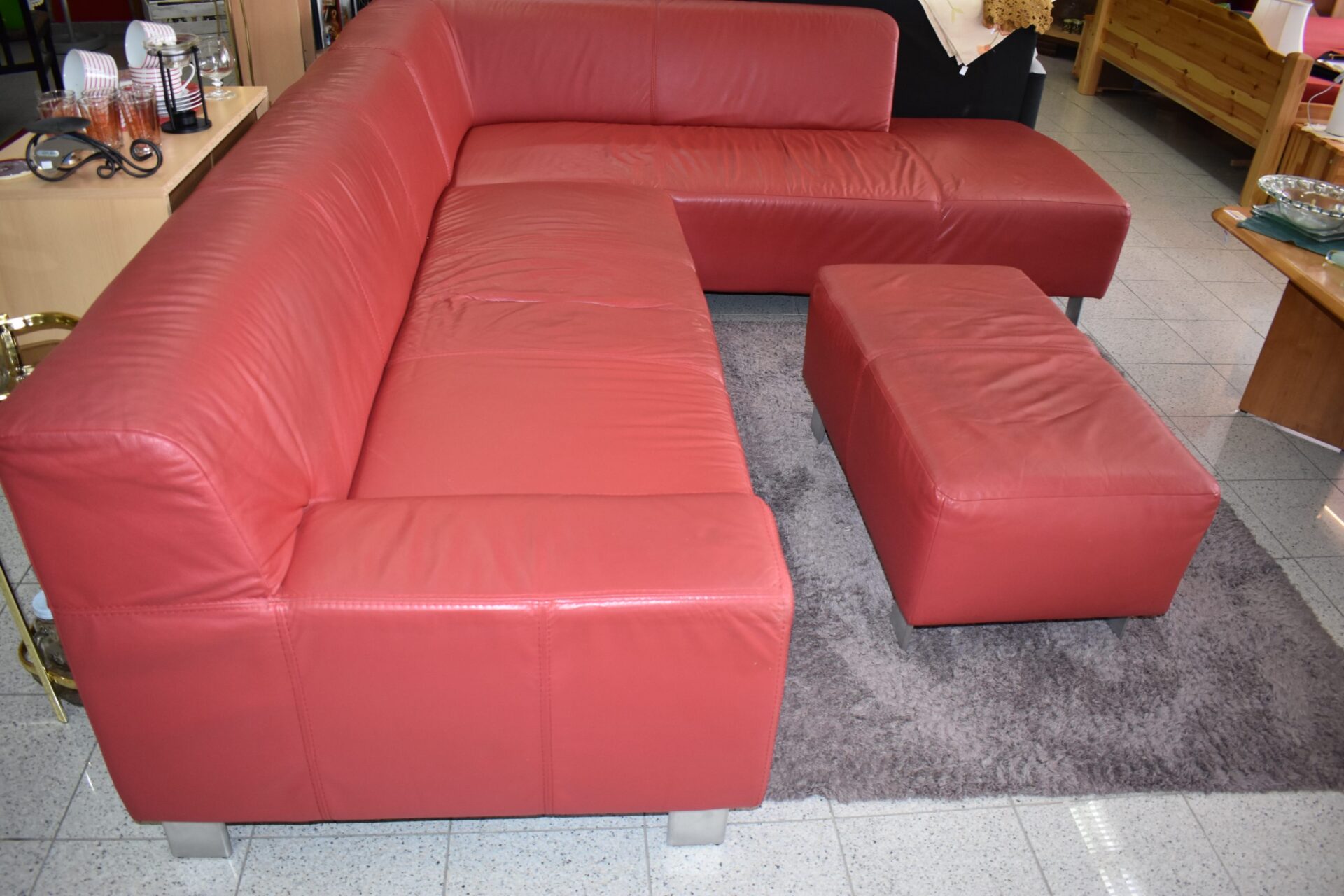 Couch Lederoptik